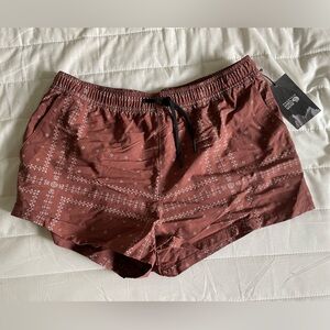 NWT Mountain Hardwear Stryder swim short women’s m